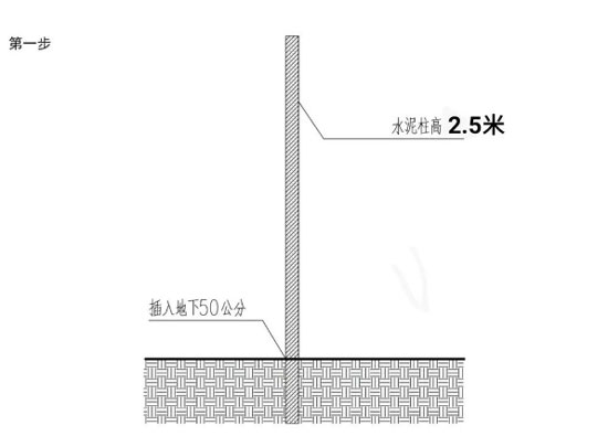 利用水泥柱子搭百香果棚架的方法